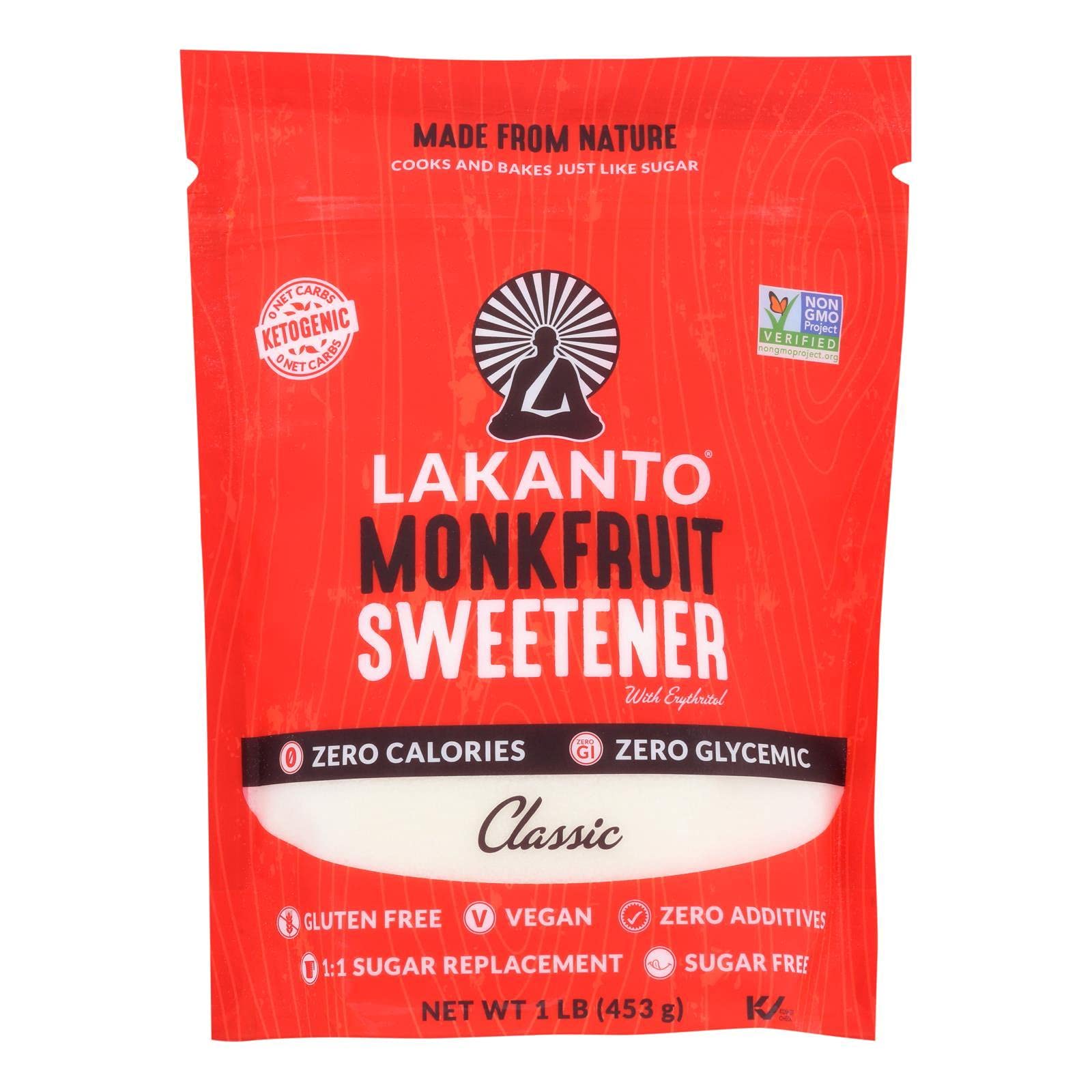 Foto 1 | Edulcorante Lakanto Classic  16 Onzas  Paquete De 8 Sin Ingredientes Artificiales - Venta Internacional.
