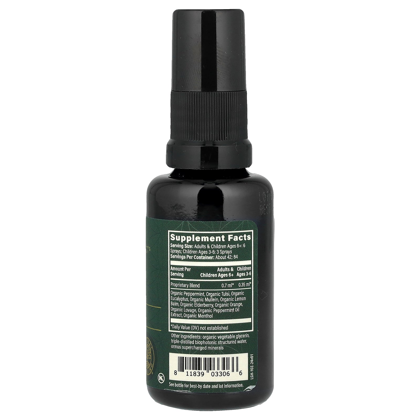 Foto 2 | Suplemento Global Healing Lung Health 29 6 Ml - Venta Internacional.