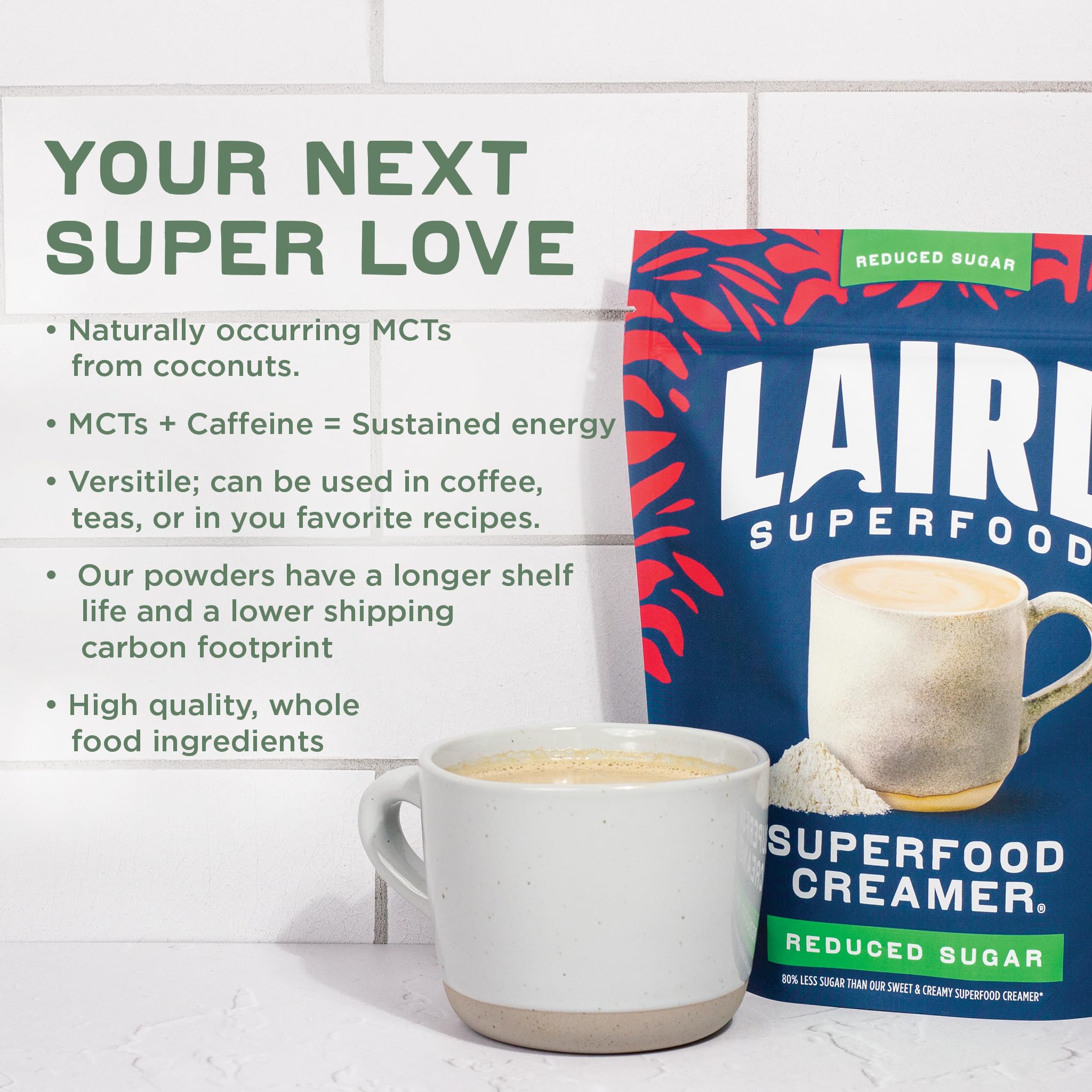 Foto 6 | Crema De Café Laird Superfood  Coco No Lácteo  Bolsa De 240 Ml - Venta Internacional.