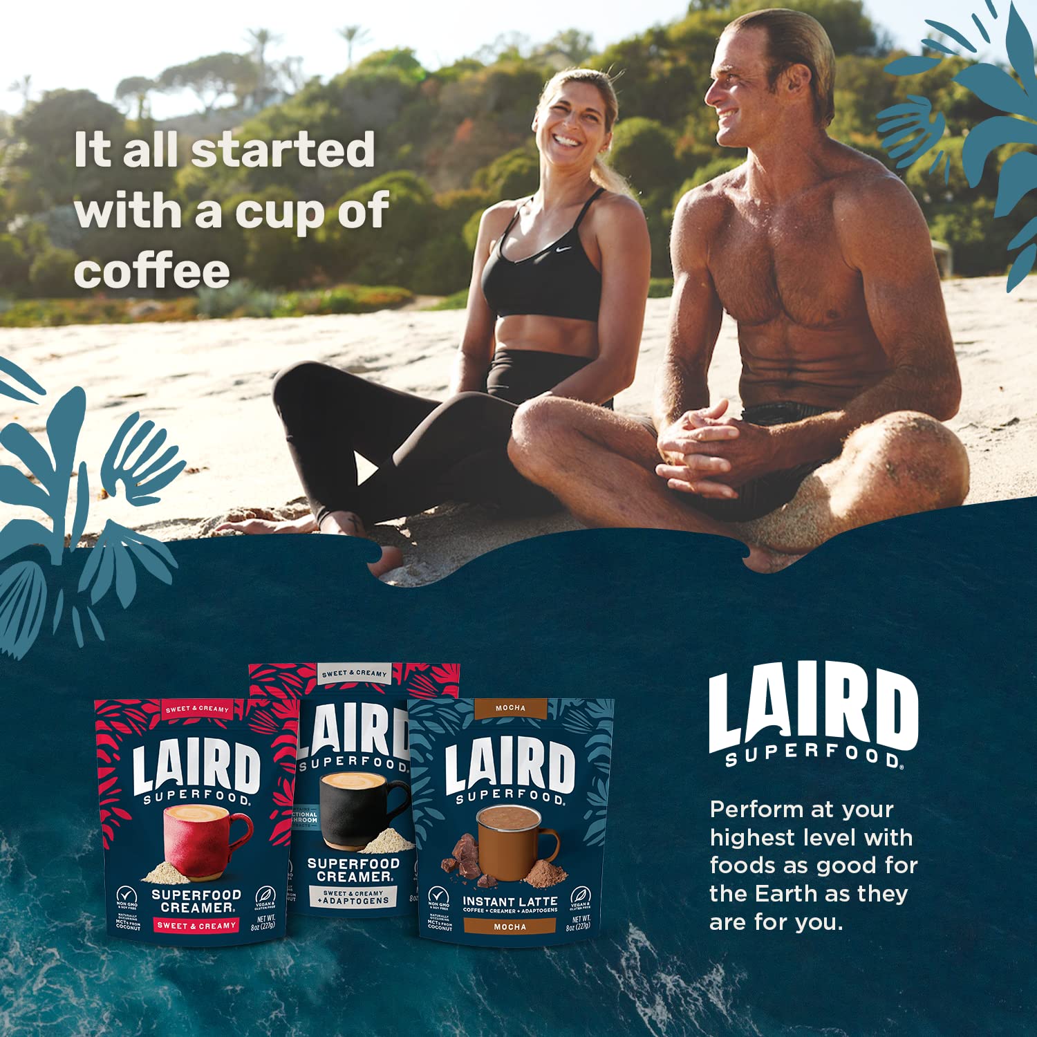 Foto 7 | Crema De Café Laird Superfood  Coco No Lácteo  Bolsa De 240 Ml - Venta Internacional.