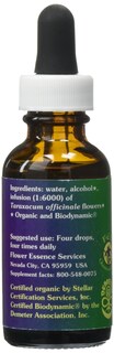 Foto 2 | Suplementos Herbales Flower Essence Services Dandelion 30 Ml - Venta Internacional.