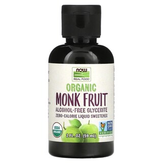 Foto 1 | Edulcorante Líquido Now Foods Fruta De Monje Orgánica Certificada 60 Ml - Venta Internacional.