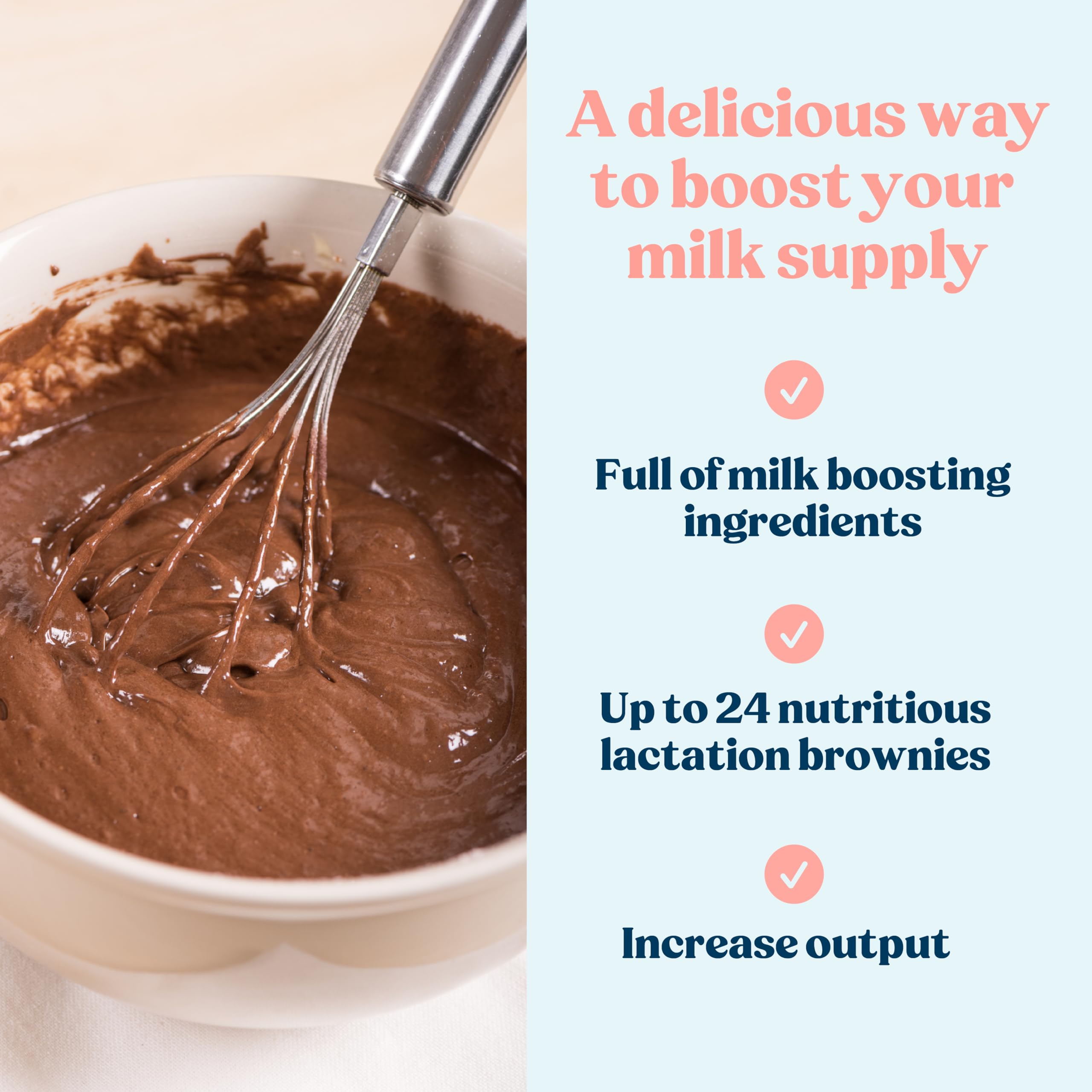 Foto 5 | Suplemento De Lactancia Lactation Brownie Mix Double Chocolate - Venta Internacional.