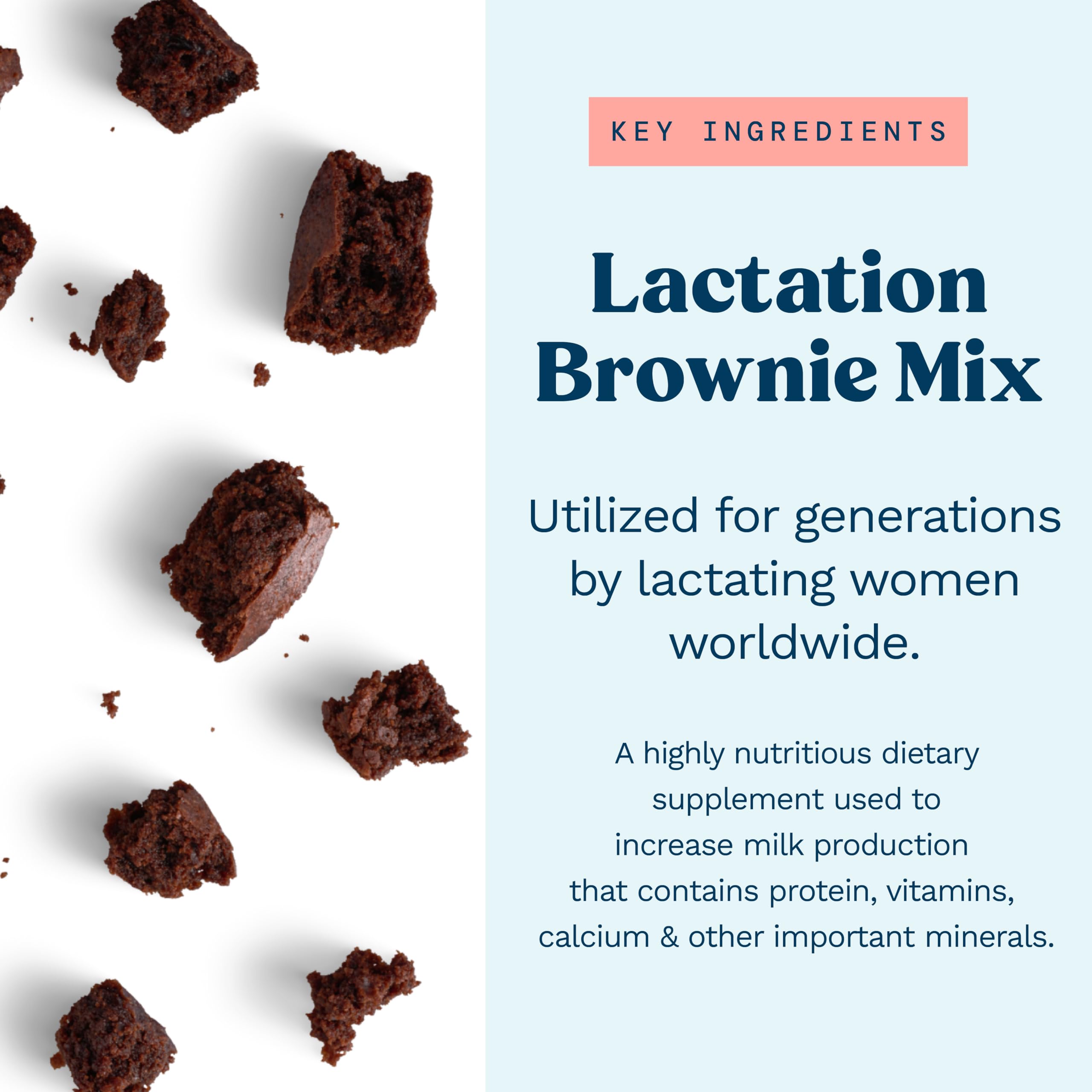 Foto 7 pulgar | Suplemento De Lactancia Lactation Brownie Mix Double Chocolate - Venta Internacional.