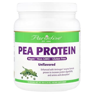 Foto 1 | Proteína En Polvo Paradise Herbs Proteína De Guisante Sin Sabor 454 G - Venta Internacional.