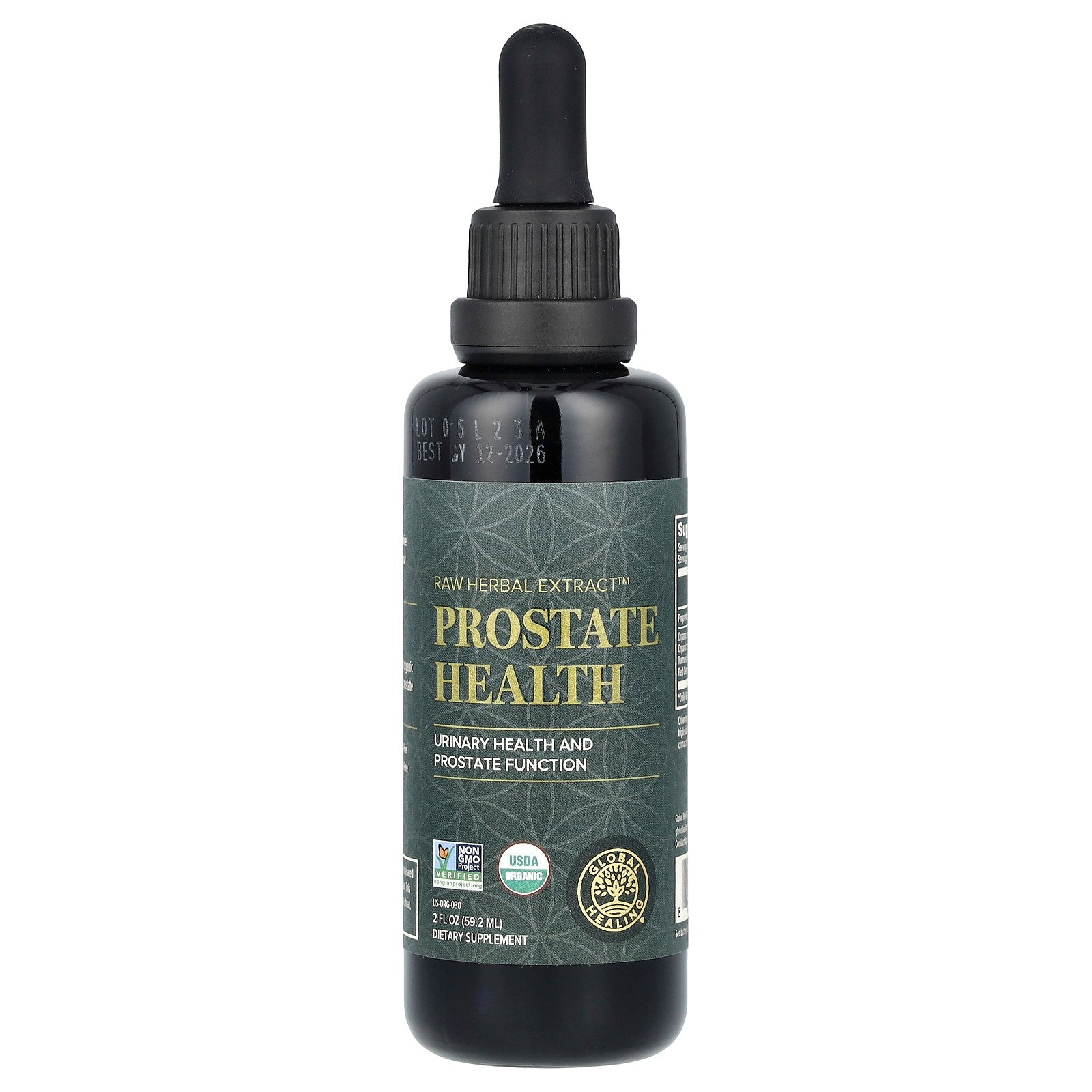 Foto 1 | Suplemento Global Healing De Extracto De Hierbas Crudas Para La Próstata 59 2 Ml - Venta Internacional.