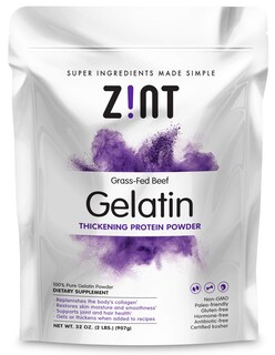Foto 1 | Gelatina En Polvo Zint Beef Sin Sabor 907 G Kosher Paleo - Venta Internacional.