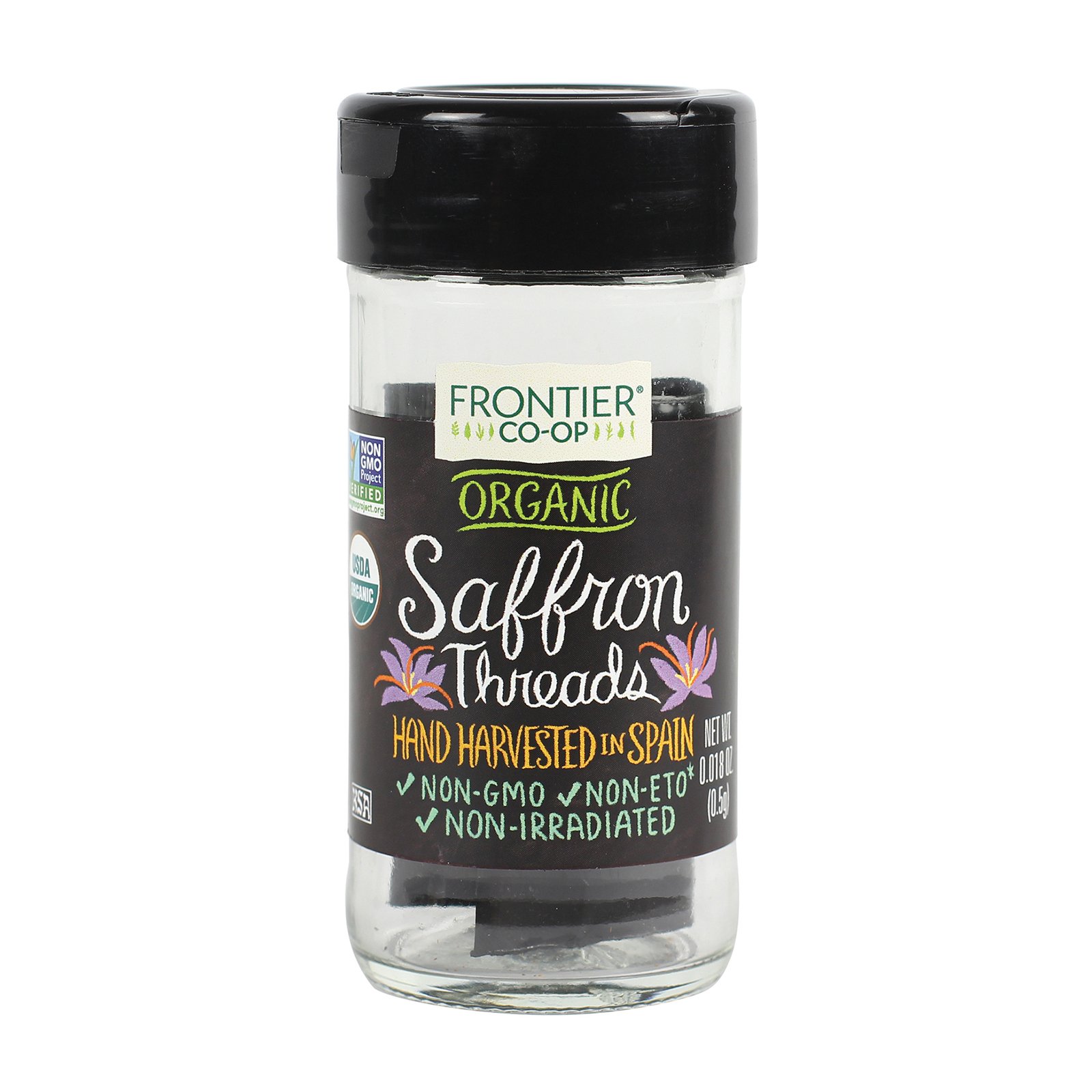 Foto 1 | Botella Orgánica De 0 3 G De Saffron Threads Frontier Co-op - Venta Internacional.