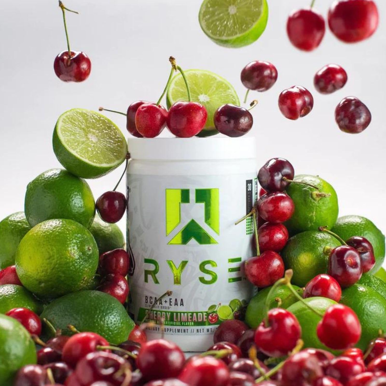 Foto 6 pulgar | Suplemento Ryse Bcaa Eaa En Polvo  Cereza Y Lima  30 Porciones - Venta Internacional.