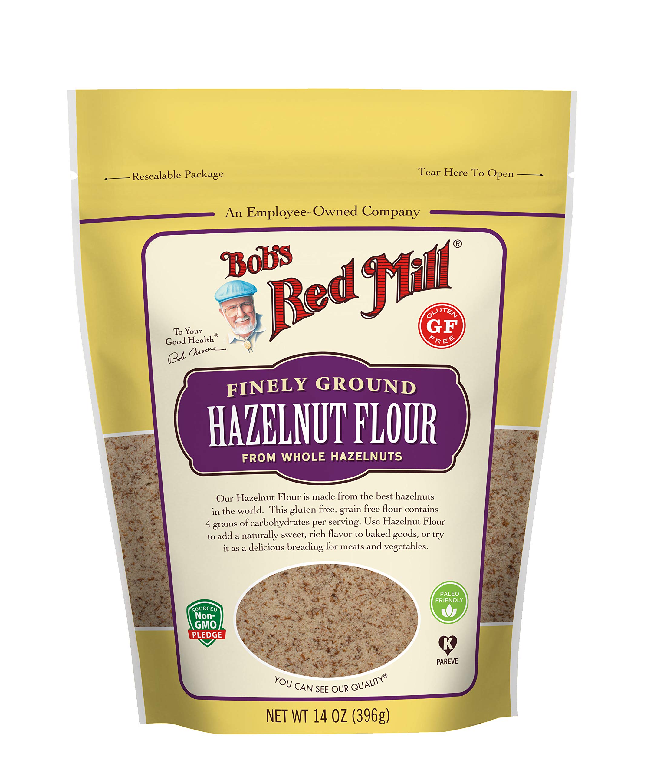 Foto 1 | Harina/harina De Avellanas Bob's Red Mill 400 G (paquete De 4) - Venta Internacional.