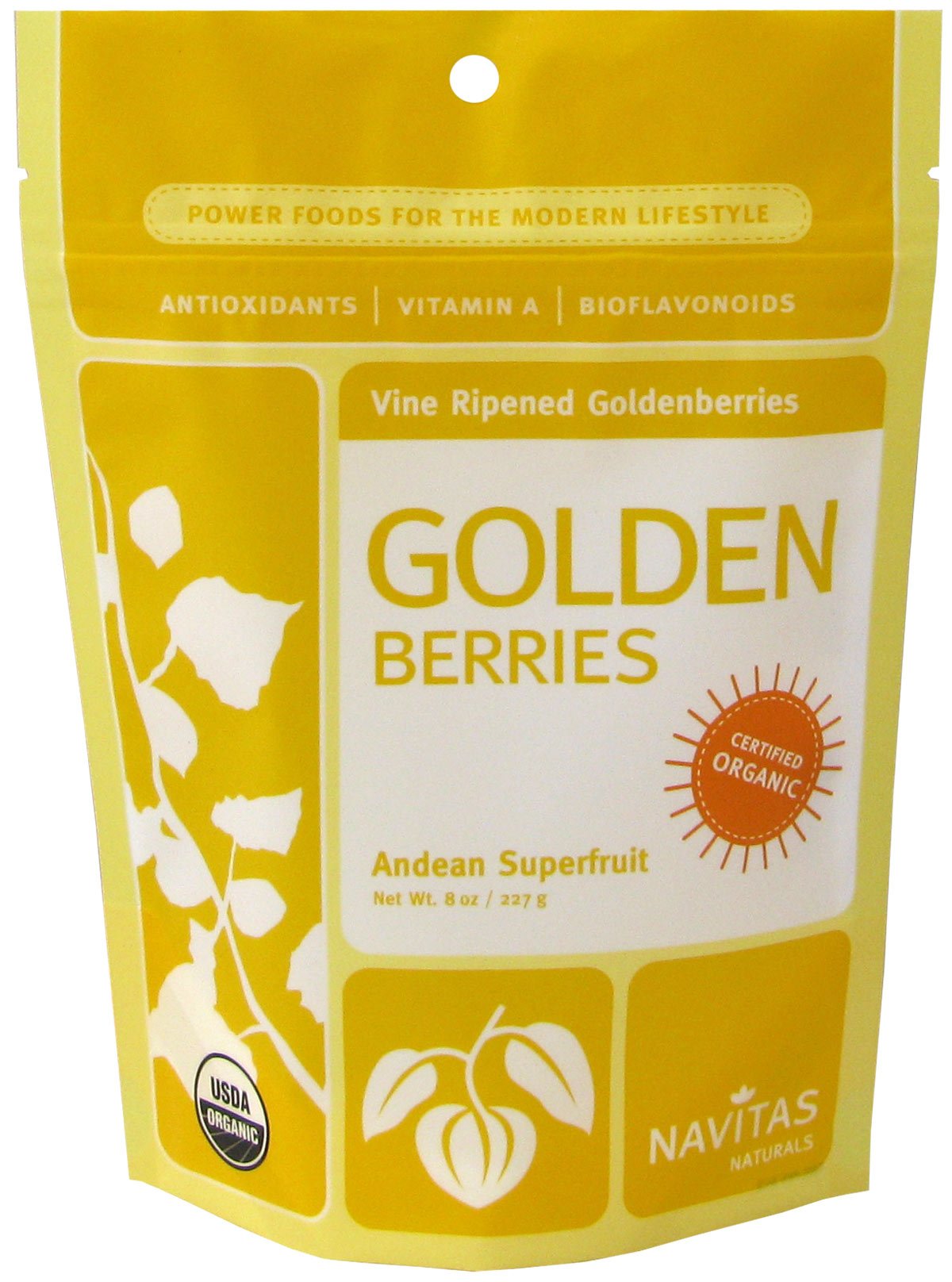 Foto 2 pulgar | Superfruit Navitas Organics Goldenberries  Bolsa De 225 Ml - Venta Internacional.
