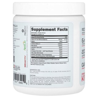 Foto 2 | Fresa Y Kiwi No Estimulante Bucked Up Pre-workout 315 G - Venta Internacional.