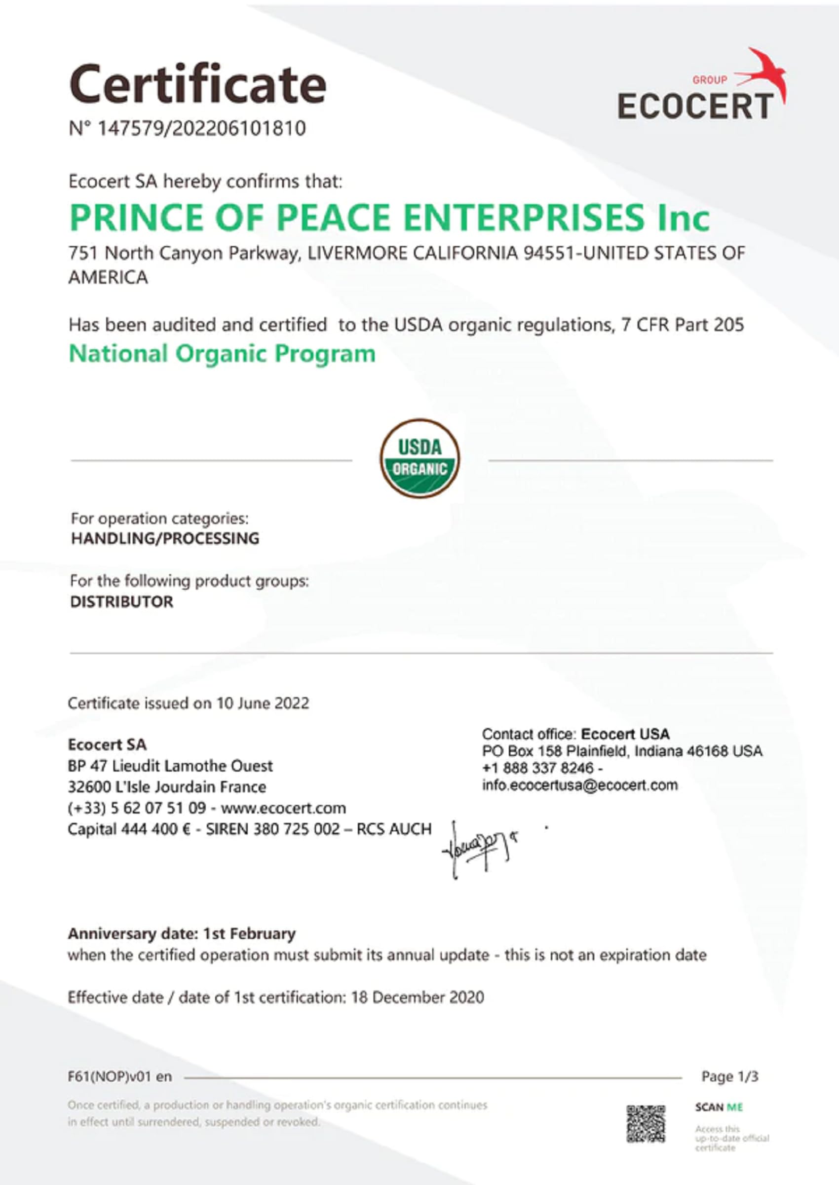 Foto 3 | Tea Prince Of Peace Organic Oolong 100 Bolsitas De Té 100% Orgánico - Venta Internacional.