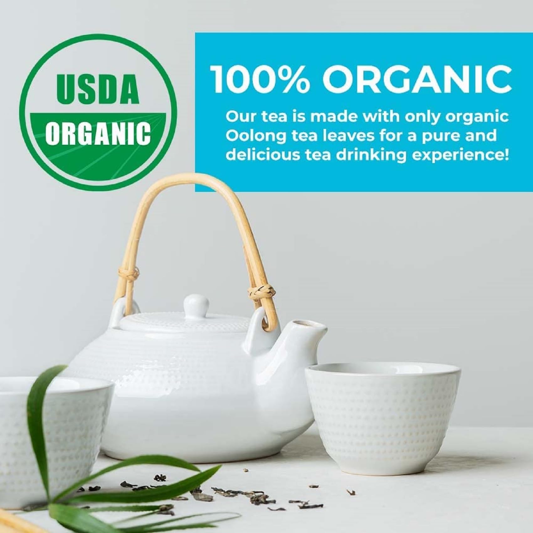 Foto 6 pulgar | Tea Prince Of Peace Organic Oolong 100 Bolsitas De Té 100% Orgánico - Venta Internacional.