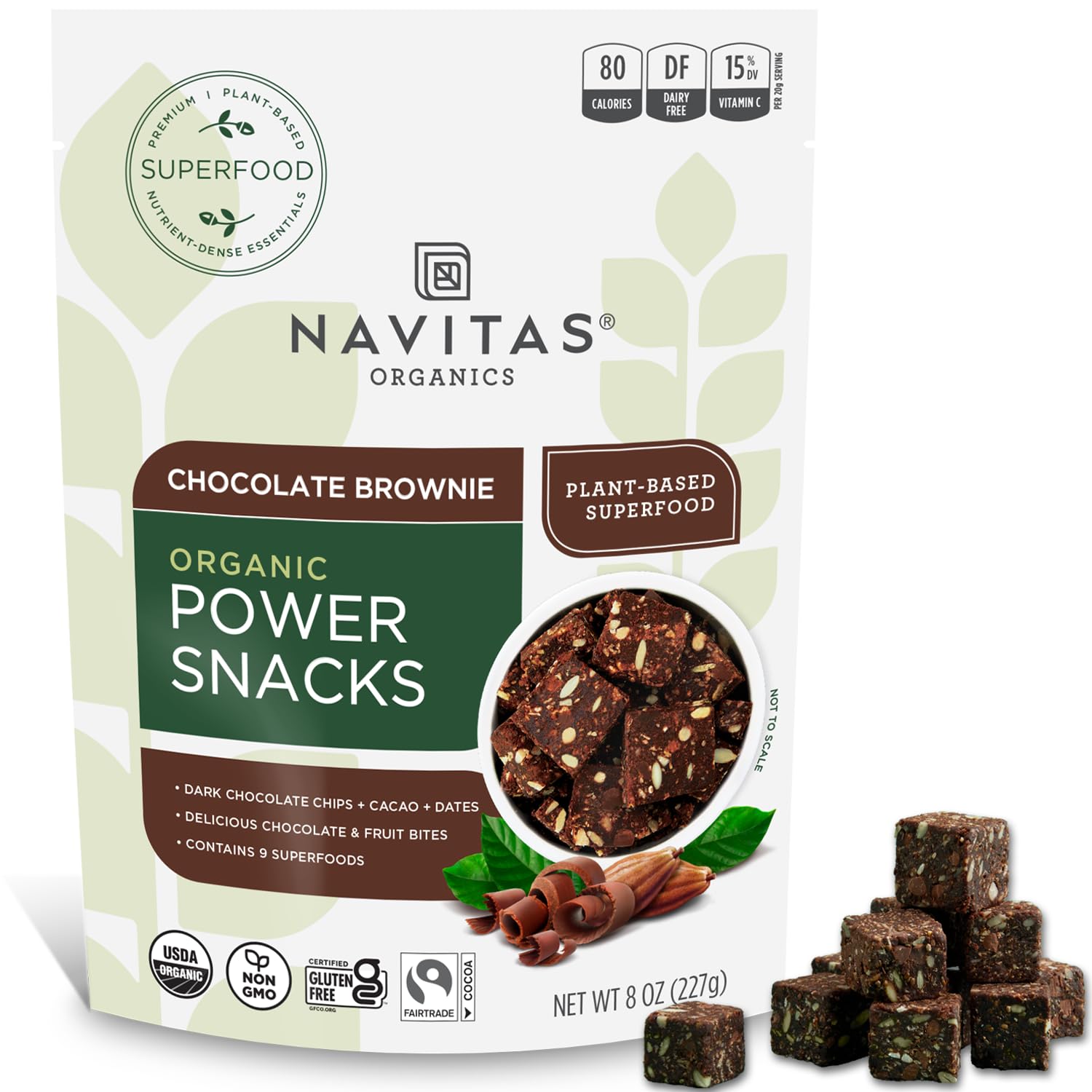 Foto 2 pulgar | Snacks Navitas Organics Superfood Power Chocolate Y Cacao  240 Ml - Venta Internacional.