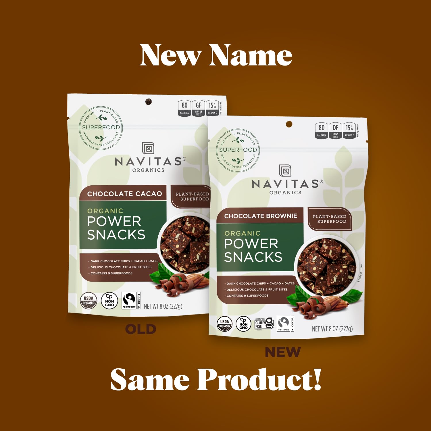 Foto 2 | Snacks Navitas Organics Superfood Power Chocolate Y Cacao  240 Ml - Venta Internacional.