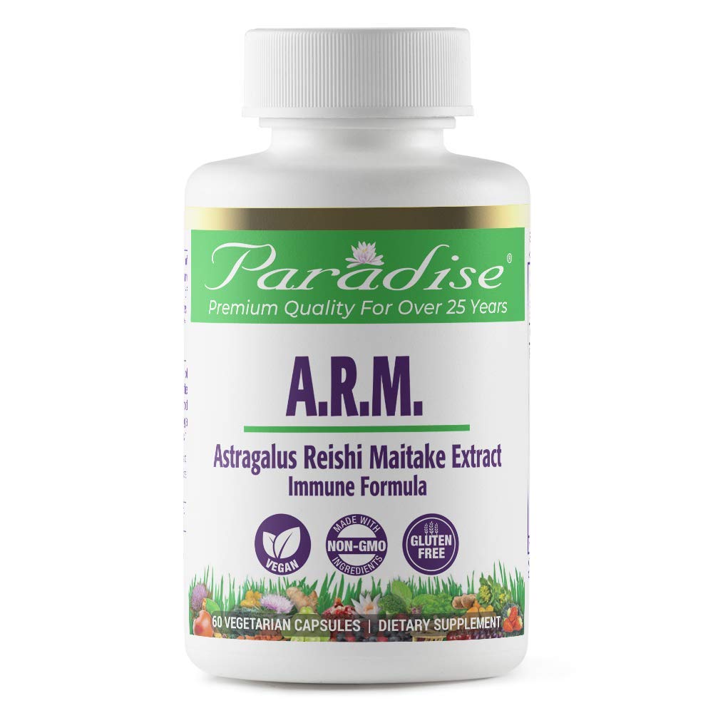 Foto 1 | Suplemento Paradise Herbs Astragalus Reishi Maitake 60 Cápsulas - Venta Internacional.