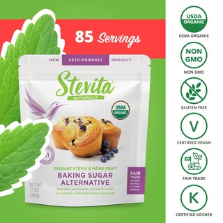 Foto 5 | Alternativa Al Azúcar Para Hornear Stevita Organic Monk Fruit 350 Ml - Venta Internacional.