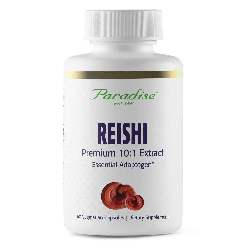 Foto 2 pulgar | Suplemento Paradise Herbs Reishi Essential Adaptógeno 60 Cápsulas - Venta Internacional.