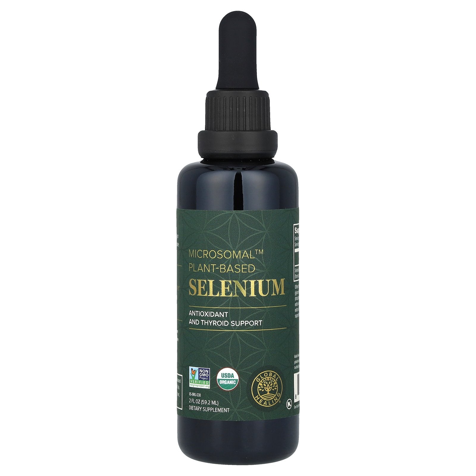 Foto 2 pulgar | Suplemento De Selenio Microsomal De Origen Vegetal Global Healing 59 2 Ml - Venta Internacional.