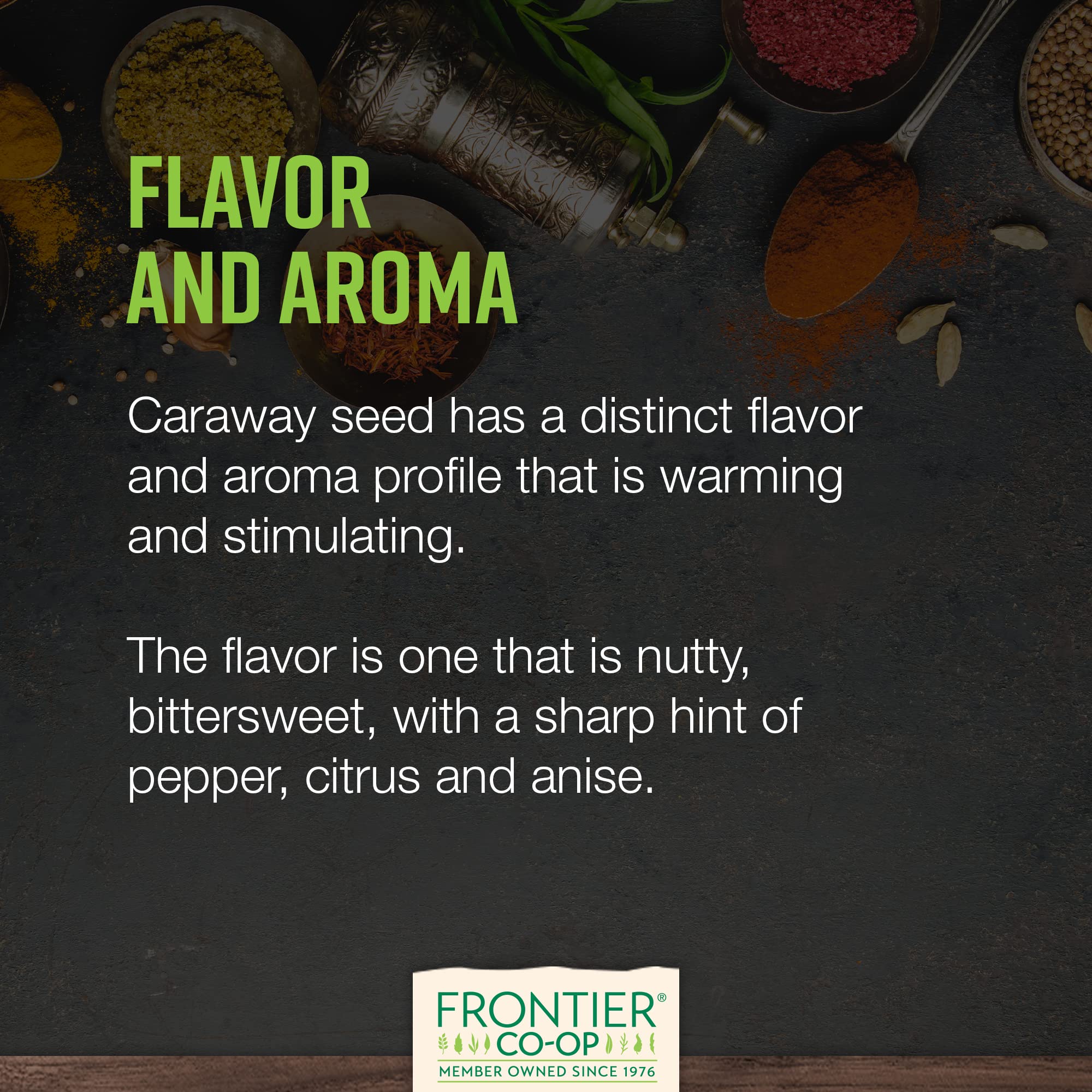 Foto 5 | Caraway Seeds Frontier Co-op Whole  454 G  Orgánico  Kosher - Venta Internacional.
