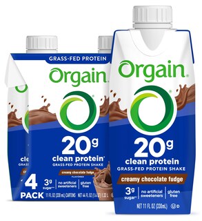 Foto 1 | Batido De Proteínas Orgain Clean De Animales Alimentados Con Pasto 20 G 325 Ml 4 Unidades - Venta Internacional.