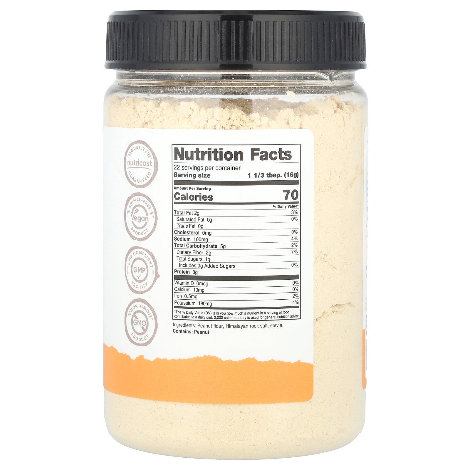 Foto 2 | Crema De Cacahuete En Polvo Nutricost Pantry 358g - Venta Internacional.