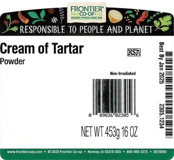 Foto 2 | Crema Tártara En Polvo Frontier Co-op 473 Ml - Venta Internacional.