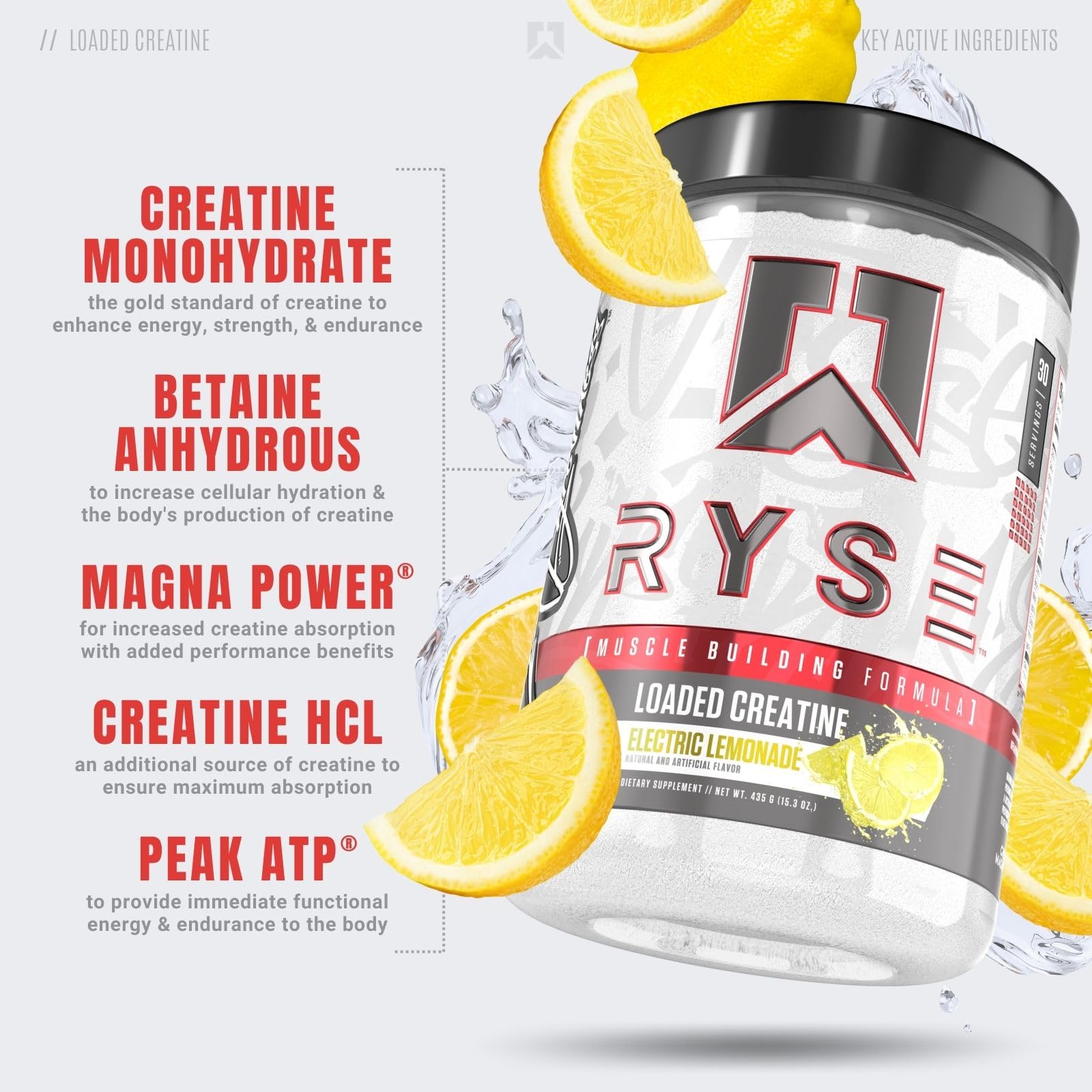Foto 4 pulgar | Suplemento Ryse Up Loaded Creatina Para El Desarrollo Muscular  30 Porciones - Venta Internacional.