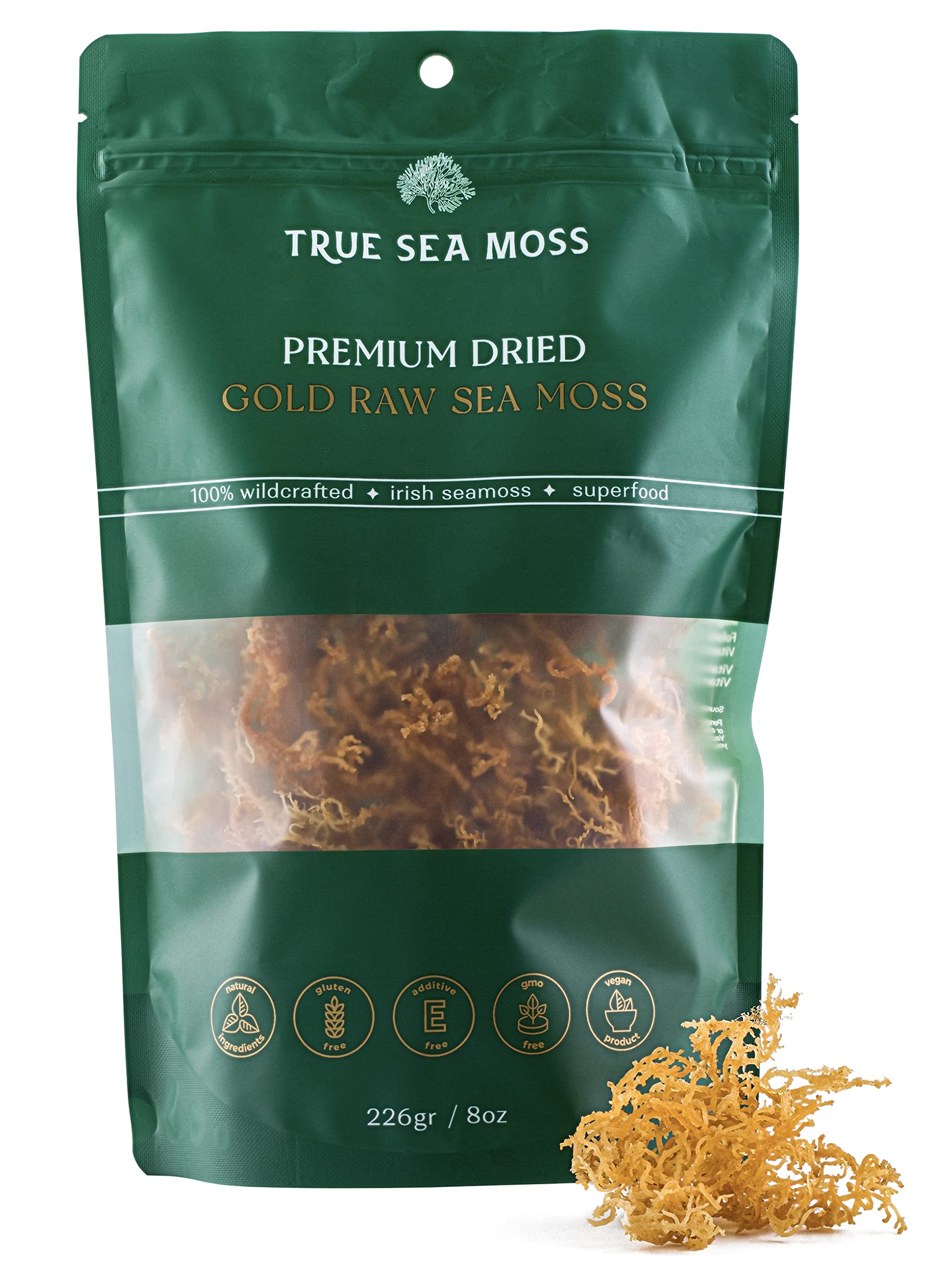 Foto 2 | Sea Moss Trueseamoss  Gel De Musgo Marino Irlandés Crudo  100 Ml  Paquete De 8 Onzas - Venta Internacional.