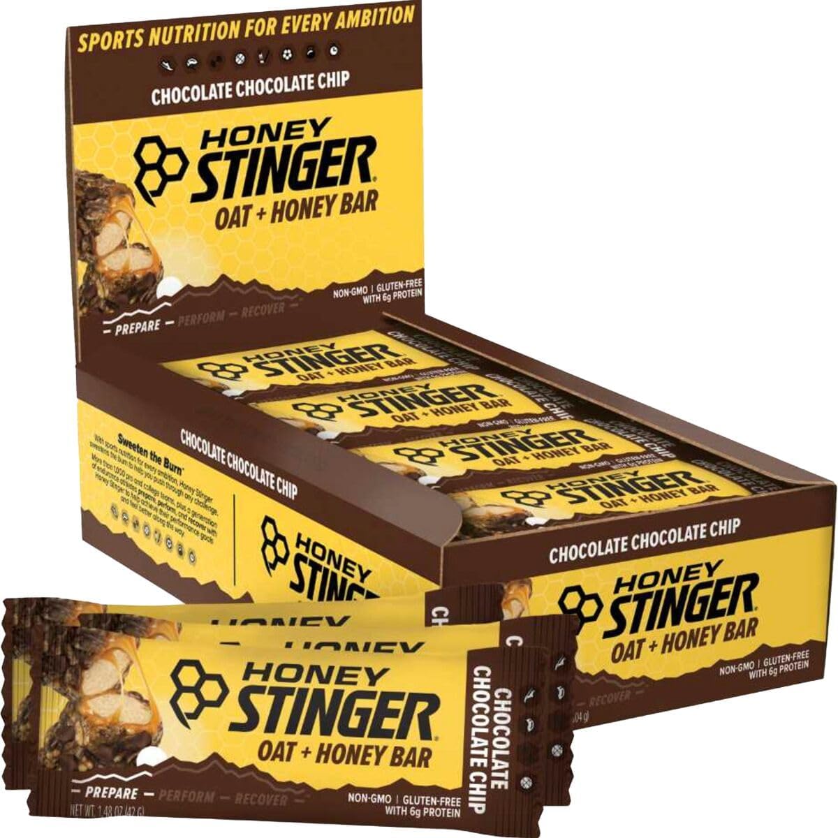 Foto 1 | Energy Bar Honey Stinger  Avena Y Chocolate Con Miel  Paquete De 12 - Venta Internacional.
