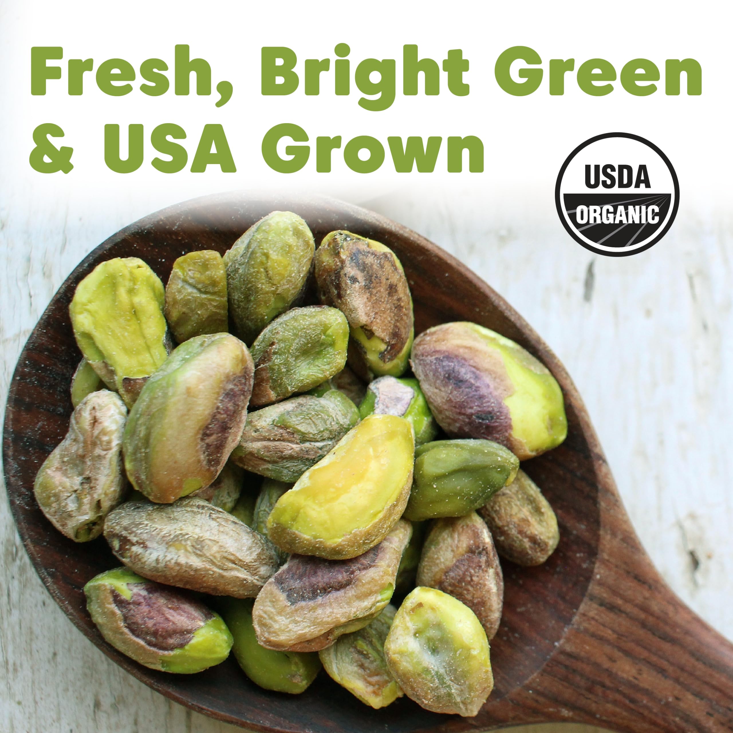 Foto 4 pulgar | Pistachos Wilderness Poets Organic  Enteros Y Crudos  170 G - Venta Internacional.