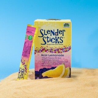 Foto 6 | Drink Mix Now Foods Slender Sticks Acai Limonada Sin Azúcar - Venta Internacional.