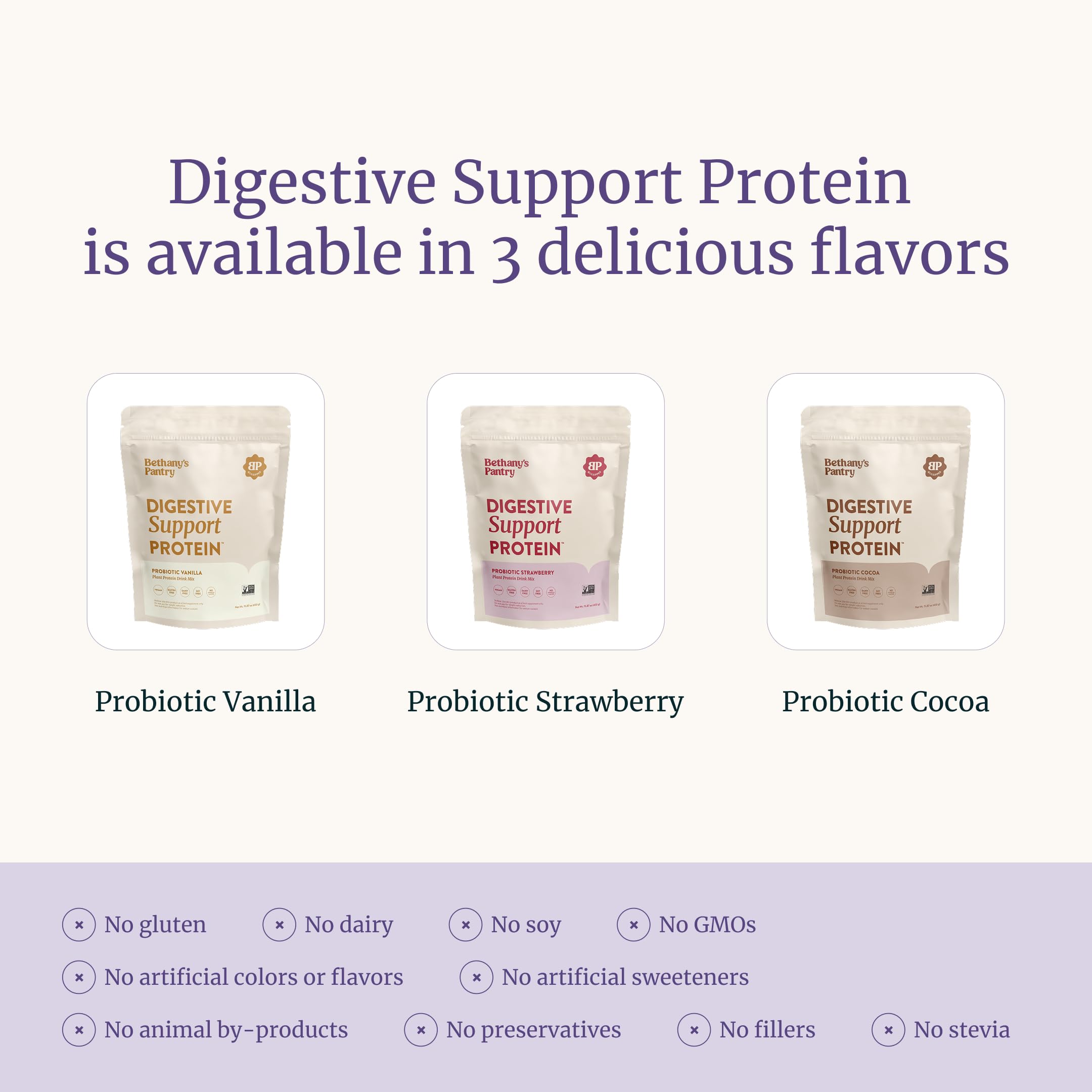 Foto 7 pulgar | Proteína En Polvo Nuzest Bethany's Pantry Digestive Support 454 G - Venta Internacional.