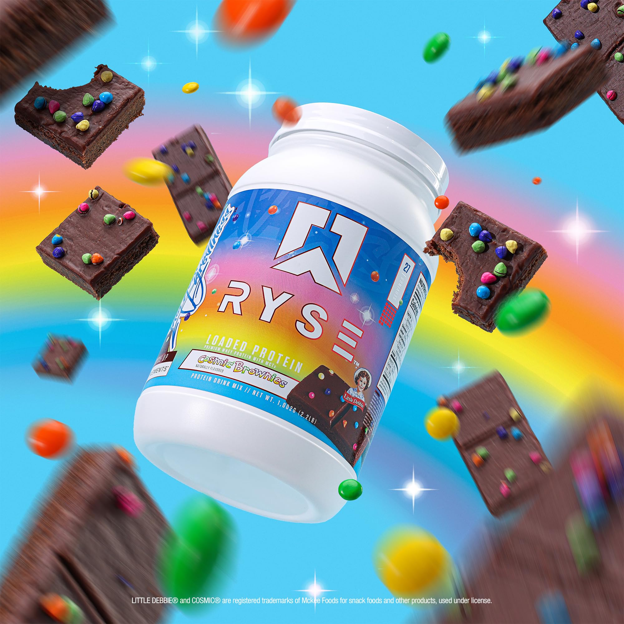 Foto 5 | Brownie Cosmic Con Proteína En Polvo Ryse Loaded Little Debbie  2 Libras - Venta Internacional.