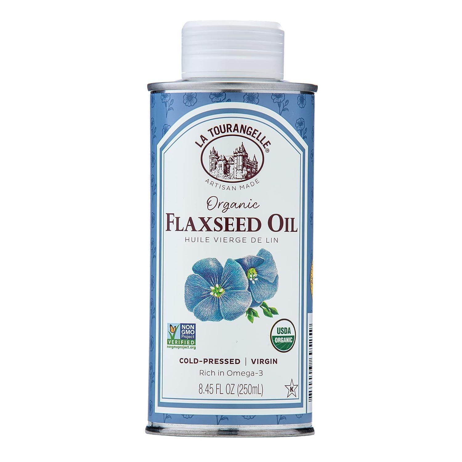 Foto 1 | Aceite De Linaza La Tourangelle Organic 250 Ml Omega-3 Vegan - Venta Internacional.