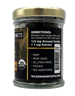 Foto 7 | Polvo De Vainilla Wilderness Poets Pure 28 G 100% Orgánico - Venta Internacional.