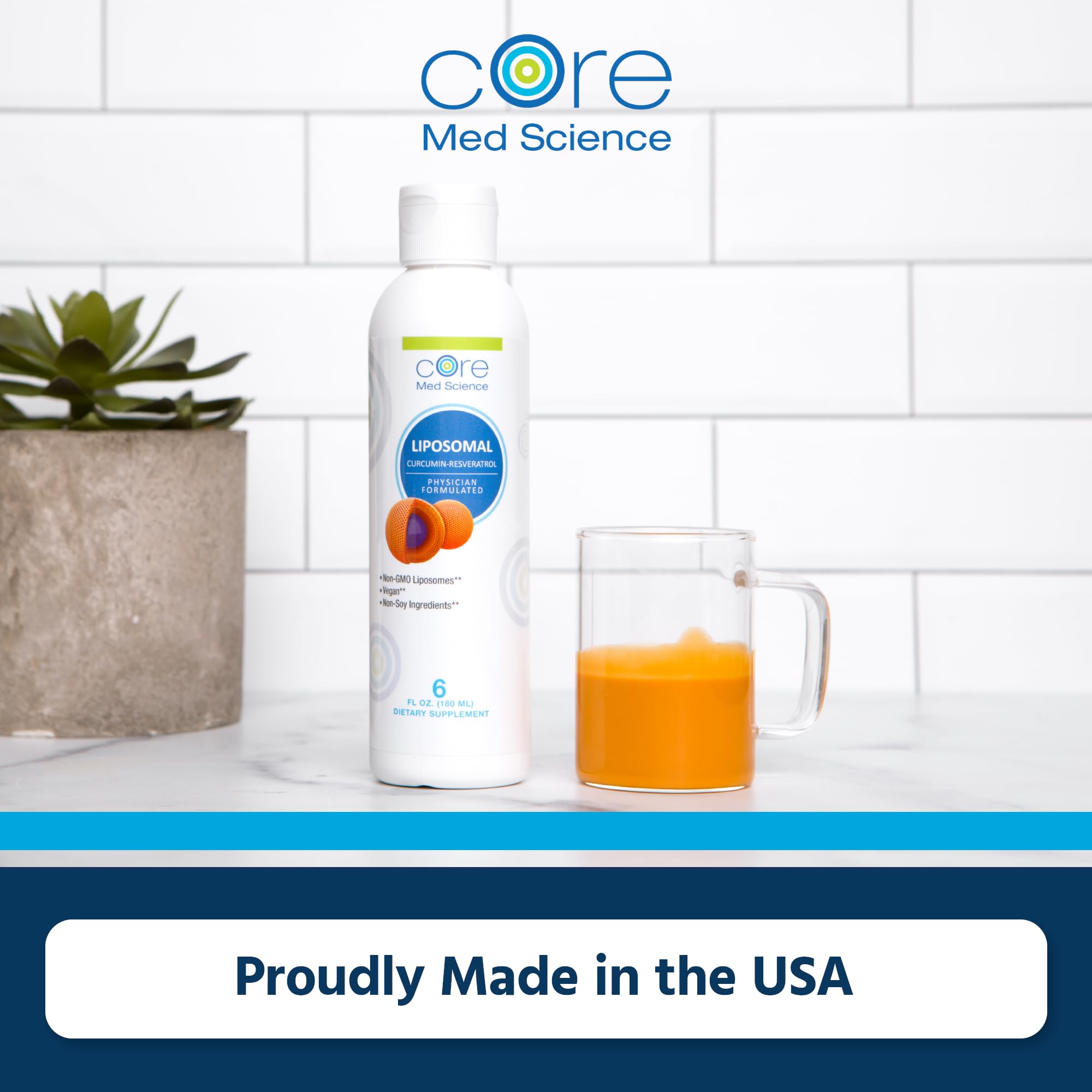 Foto 6 | Suplemento Core Med Science: Curcumina Liposomal Y Resveratrol - Venta Internacional.
