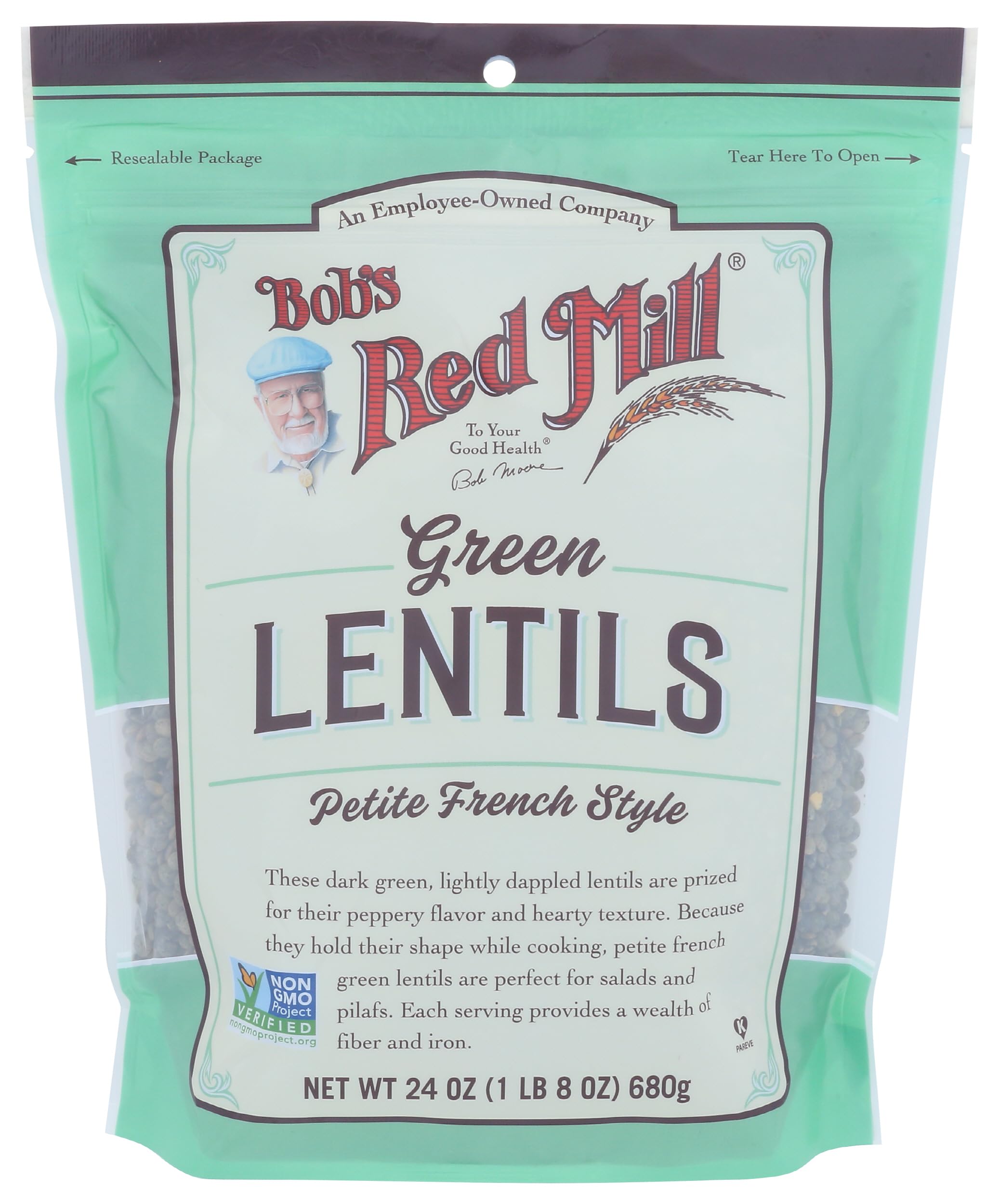 Foto 2 pulgar | Lentejas Bob's Red Mill Petite French Green 700 Ml - Venta Internacional.