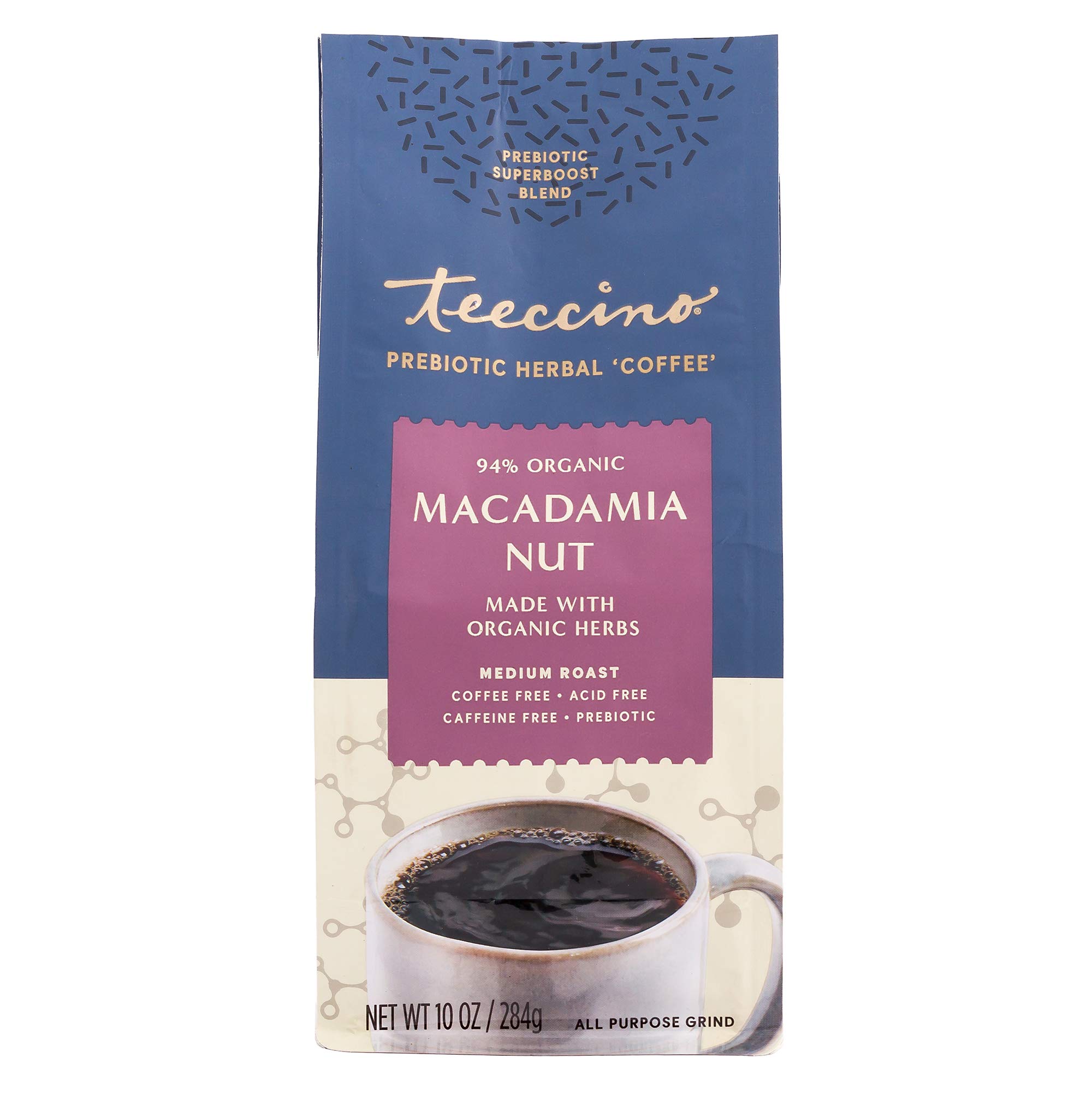 Foto 4 pulgar | Prebiótico Coffee Alternative Teeccino Con Nueces De Macadamia  300 Ml - Venta Internacional.