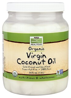 Foto 1 | Aceite De Cocina Now Foods De Coco Virgen Orgánico Certificado 1.6 L - Venta Internacional.