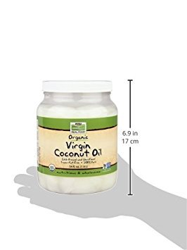 Foto 4 pulgar | Aceite De Cocina Now Foods De Coco Virgen Orgánico Certificado 1.6 L - Venta Internacional.