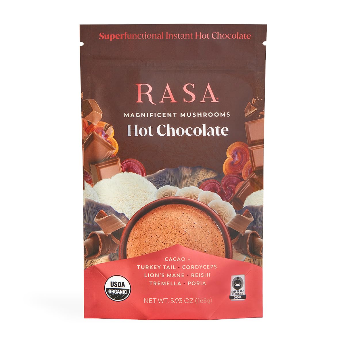 Foto 1 | Hongos Rasa Magnificent De Chocolate Caliente  177 Ml  14 Porciones - Venta Internacional.