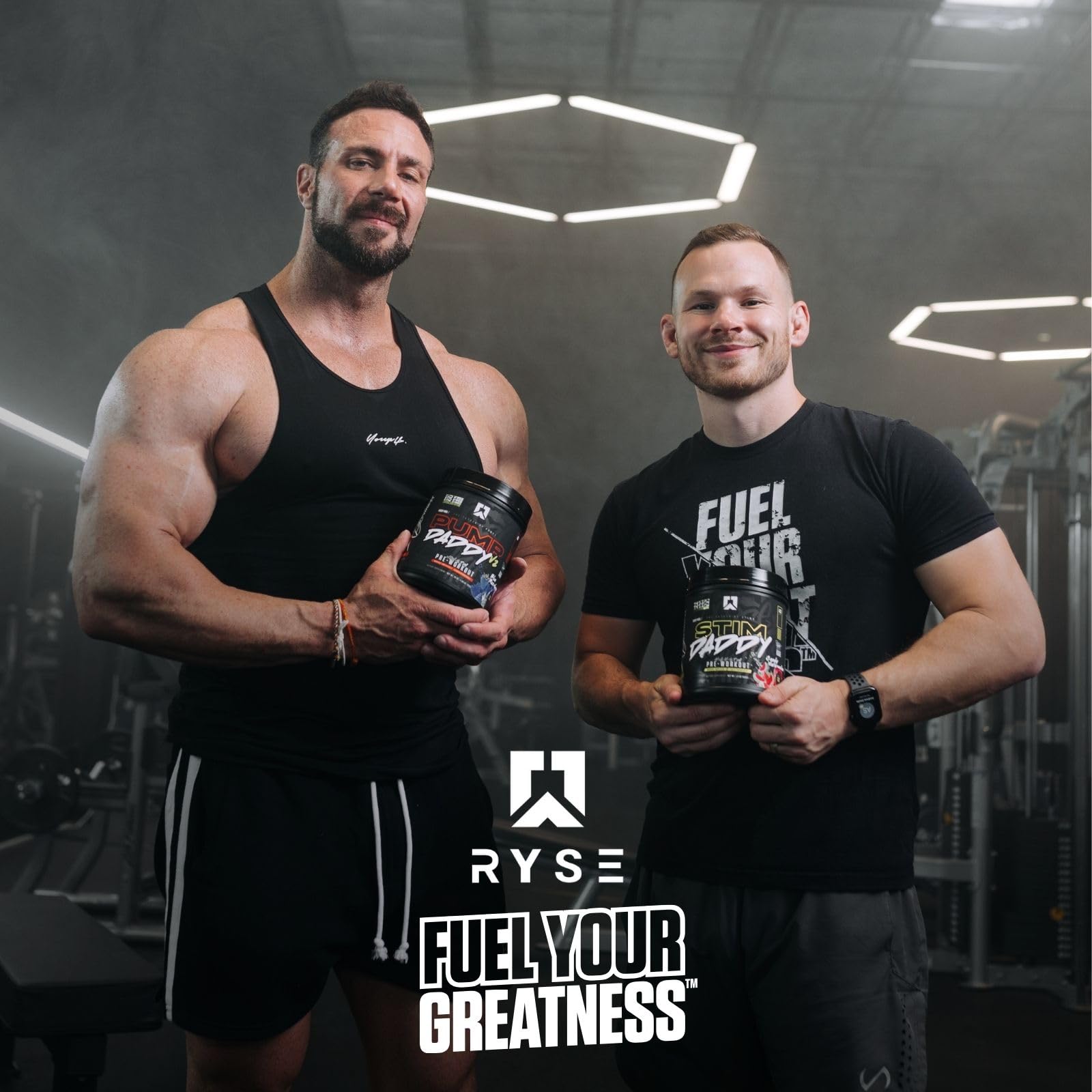 Foto 6 | Suplemento Ryse Up Pump Daddy V2  Antiestimulante  Preentrenamiento  40 Dosis - Venta Internacional.