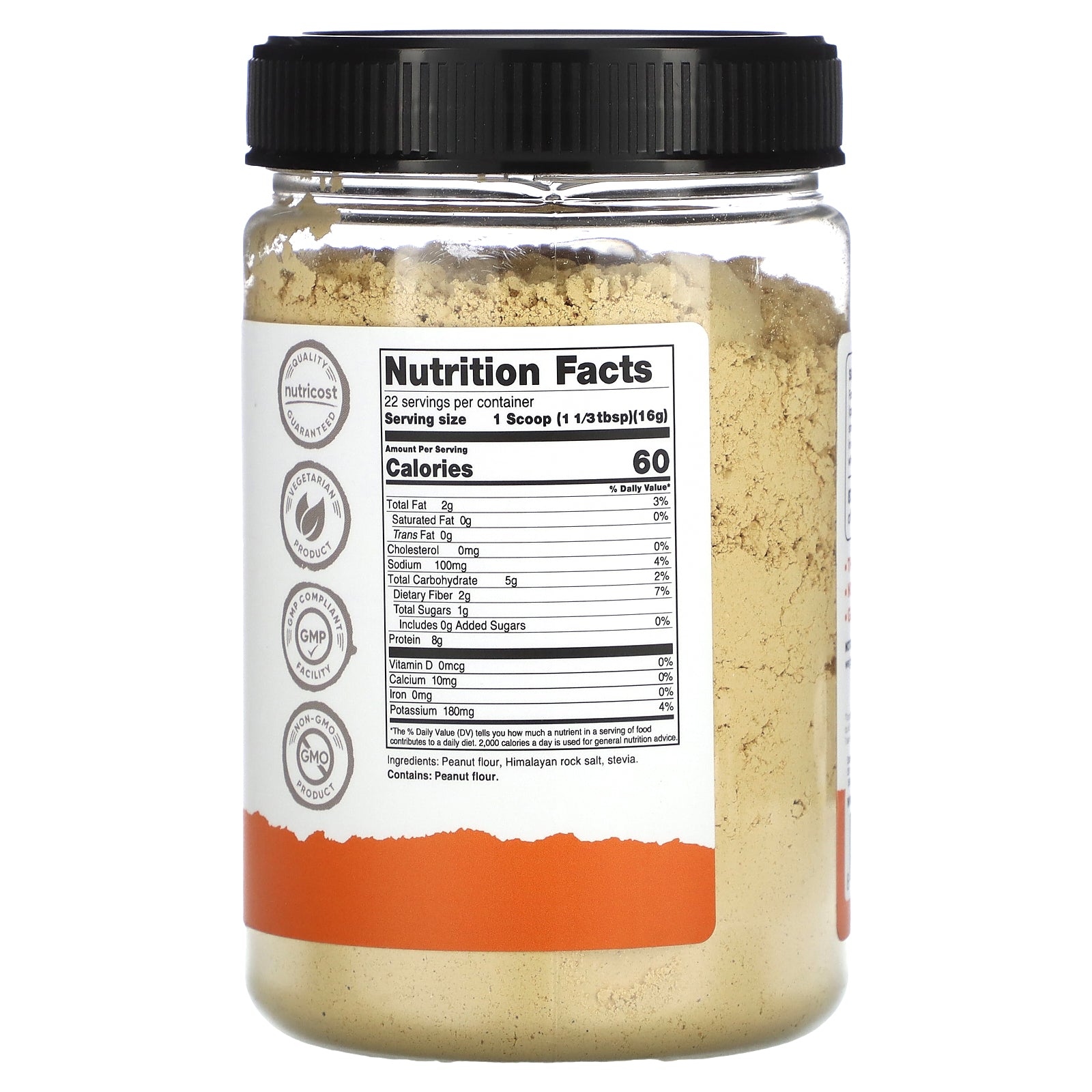 Foto 3 pulgar | Crema De Cacahuete En Polvo Nutricost Pantry 358g - Venta Internacional.