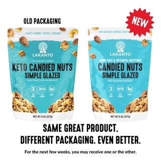 Foto 6 | Frutos Secos Confitados Lakanto Glaseados Simples Sin Azúcar Añadido Veganos 150 G - Venta Internacional.