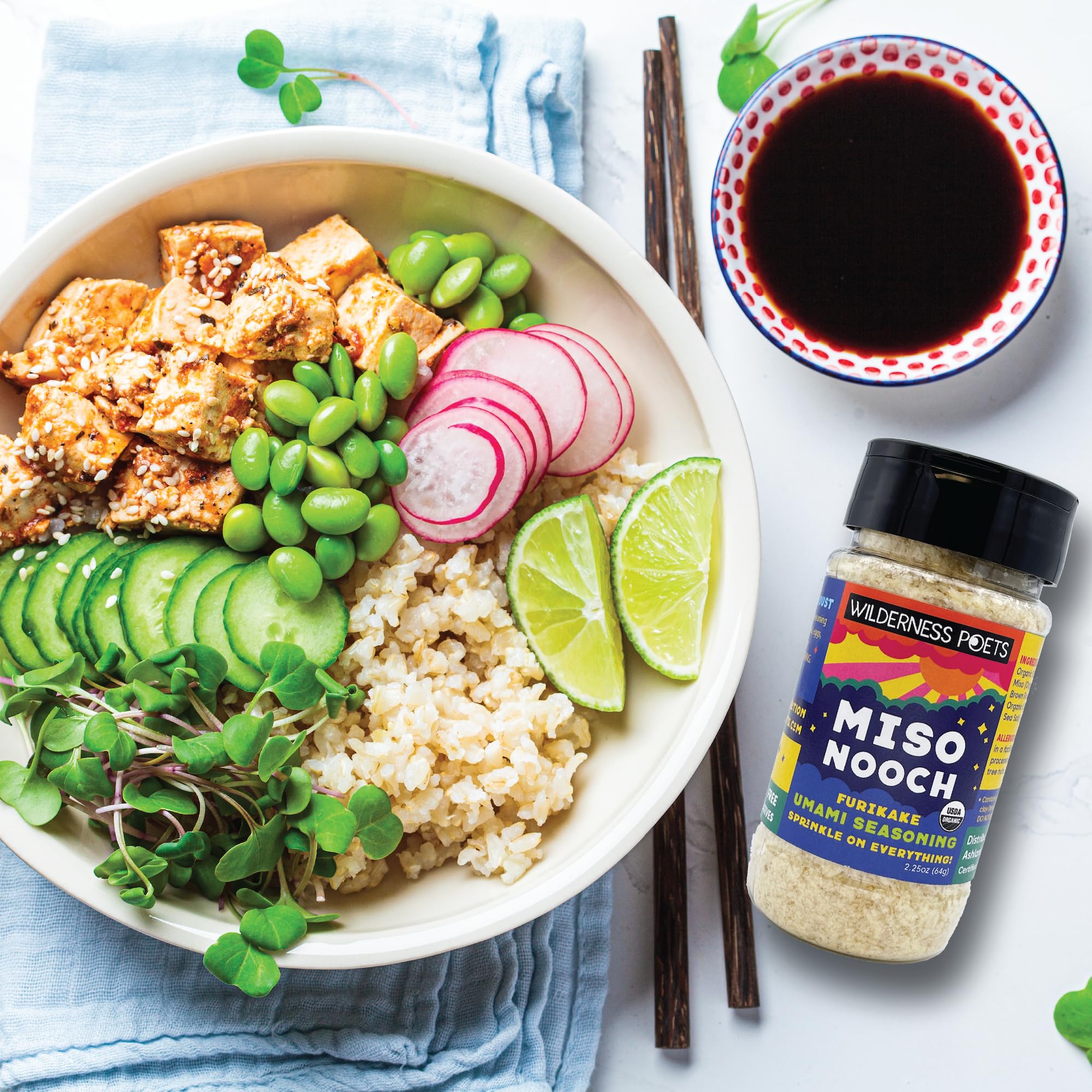 Foto 2 | Humami Seasoning Wilderness Poets Miso Nooch  65 Ml  Orgánico - Venta Internacional.