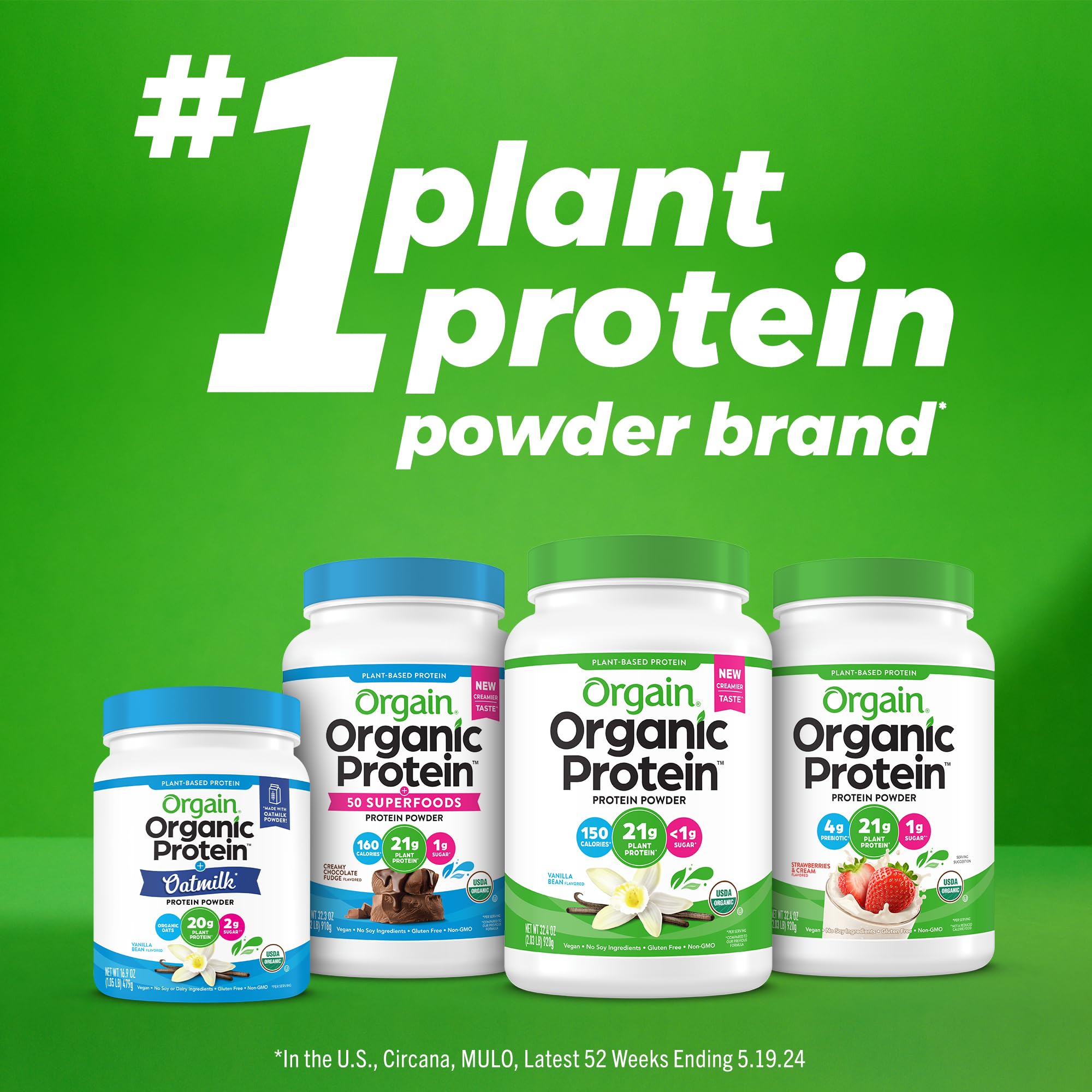 Foto 8 pulgar | Proteína En Polvo Orgain Orgain Organic Simple Vegan Vainilla 567g - Venta Internacional.