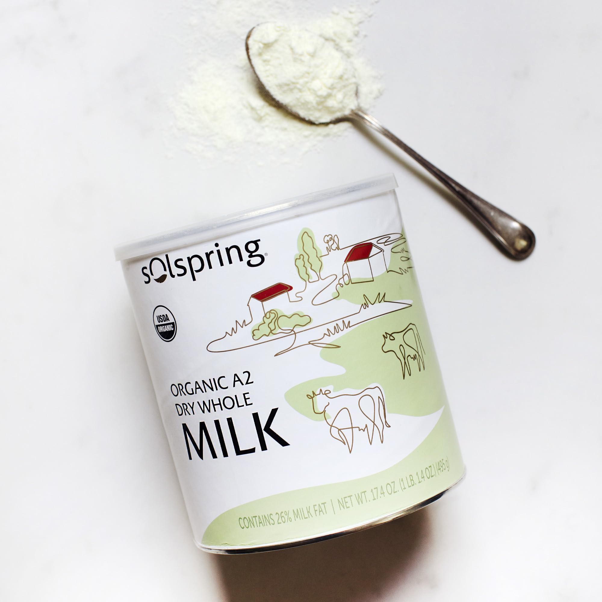 Foto 4 | Leche En Polvo Dr. Mercola Solspring Organic A2 495 G - Venta Internacional.