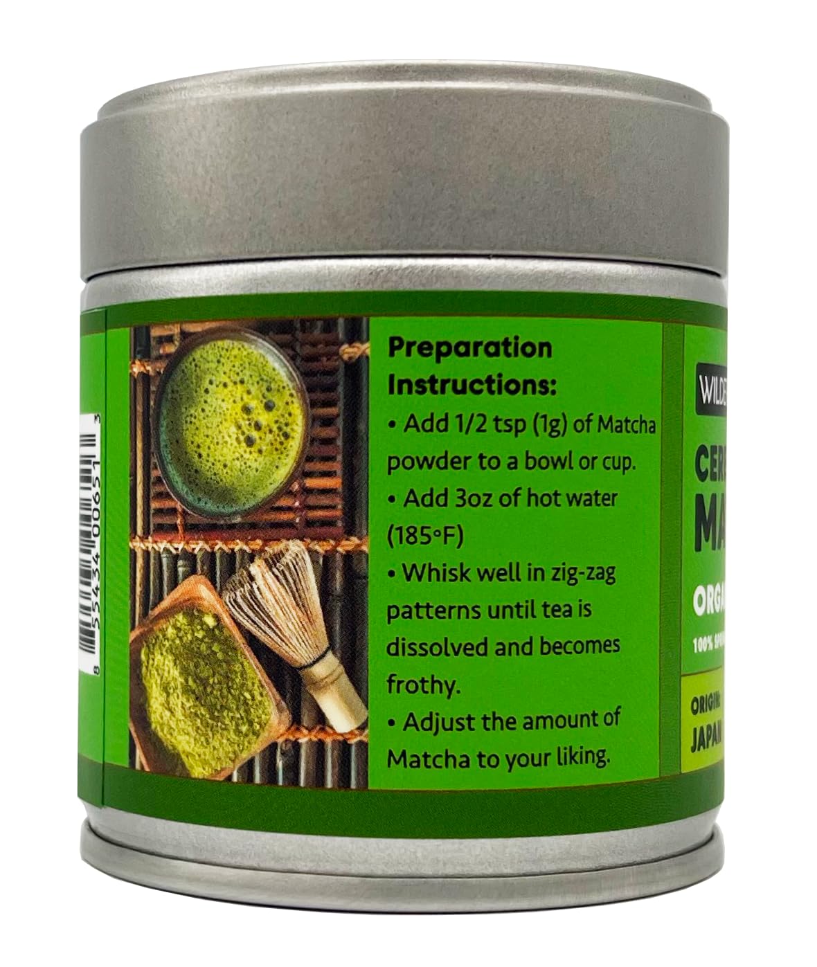Foto 6 | Té Verde Matcha En Polvo Wilderness Poets  Grado Ceremonial - Venta Internacional.